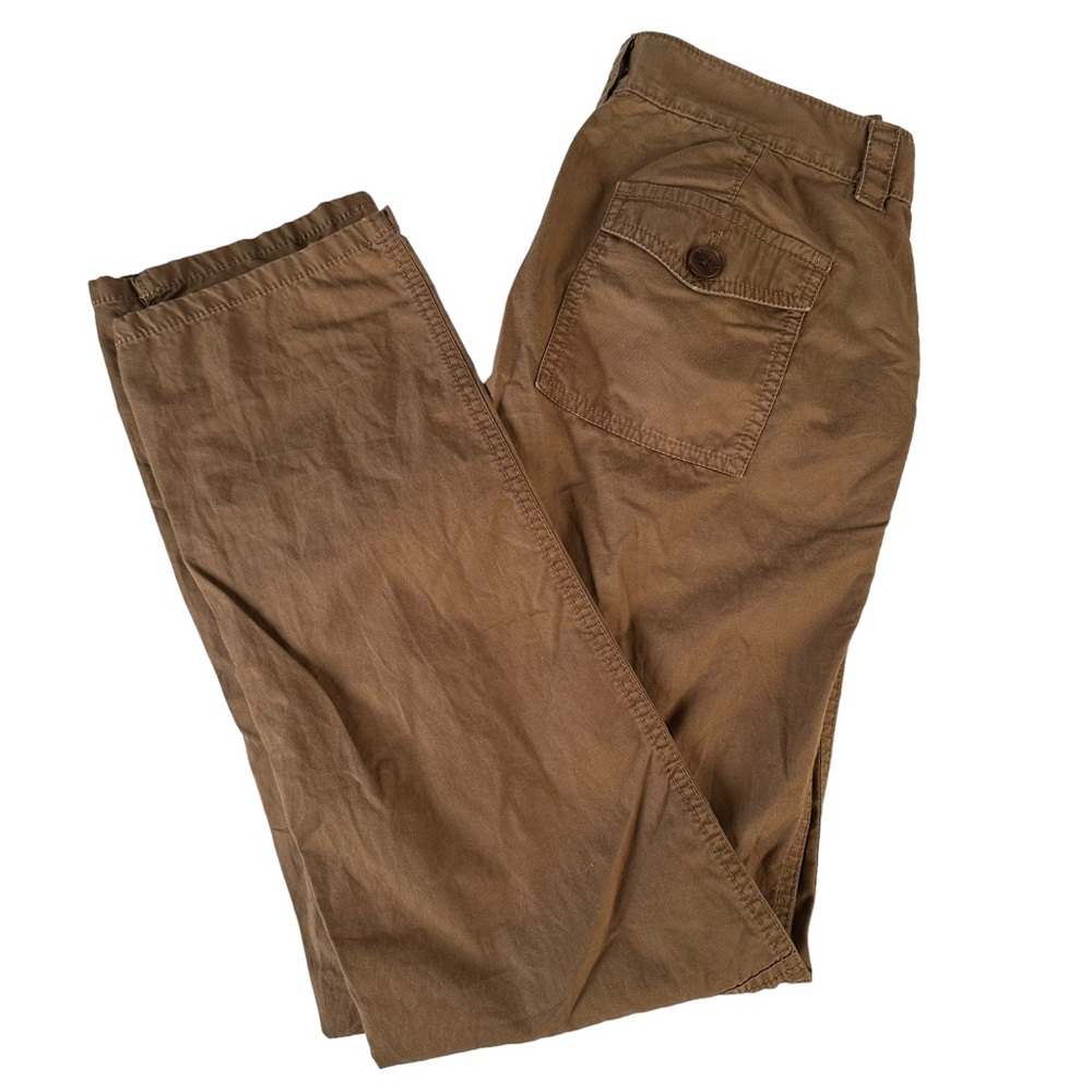 Ann Taylor LOFT Brown Straight Leg Pant Sz 2